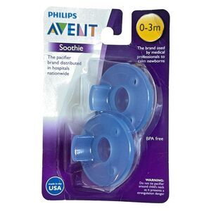 Philips AVENT Soothie Pacifier‎ SCF190/03 - 0-3 Months/Blue
